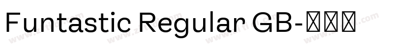 Funtastic Regular GB字体转换